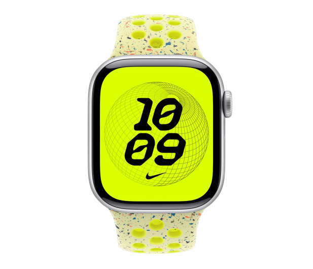 Apple Pasek sportowy Nike 42 mm S/M promienny zielonożółty - 1362564 - zdjęcie 3